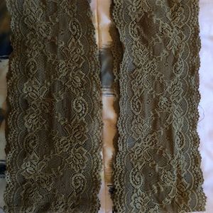 Bandelettes for thigh chafing in caramel size D